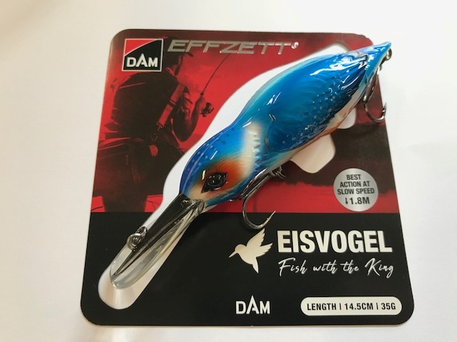 DAM EFFZETT Eisvogel European Kingfisher; 14,5 cm; 35 g