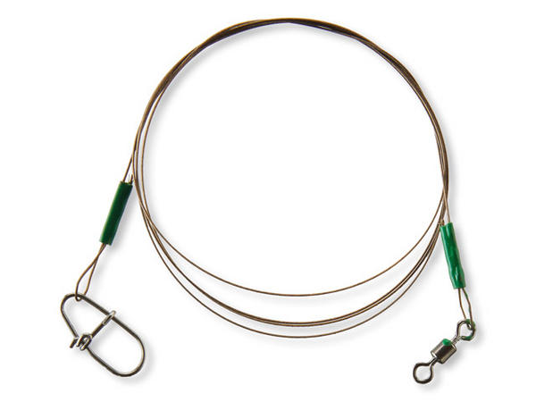 Cormoran Stahlvorfach 1 x 19; L: 30 cm; 6,0 Kg.; 2 Stück