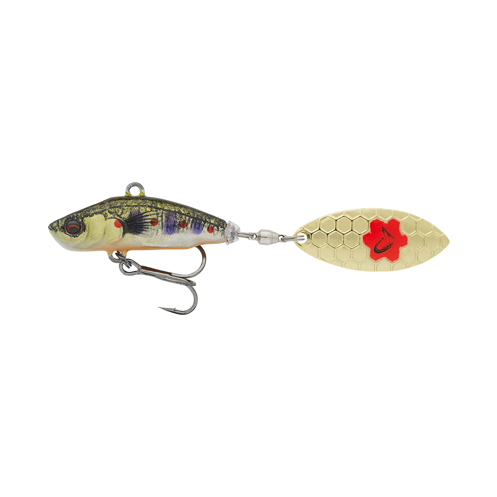 SAVAGE GEAR 3D STICKLEBAIT TAILSPIN 7,3cm BROWN TROUT SMOLT