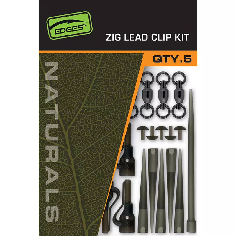 Fox Naturals Zig Lead Clip Kit Qty. 5