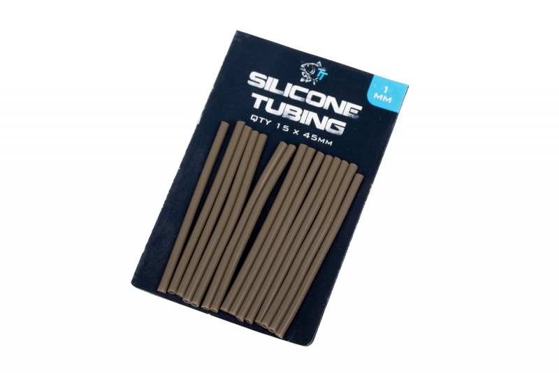Nash Silicone Tube; 0,75 mm; 15 Stück