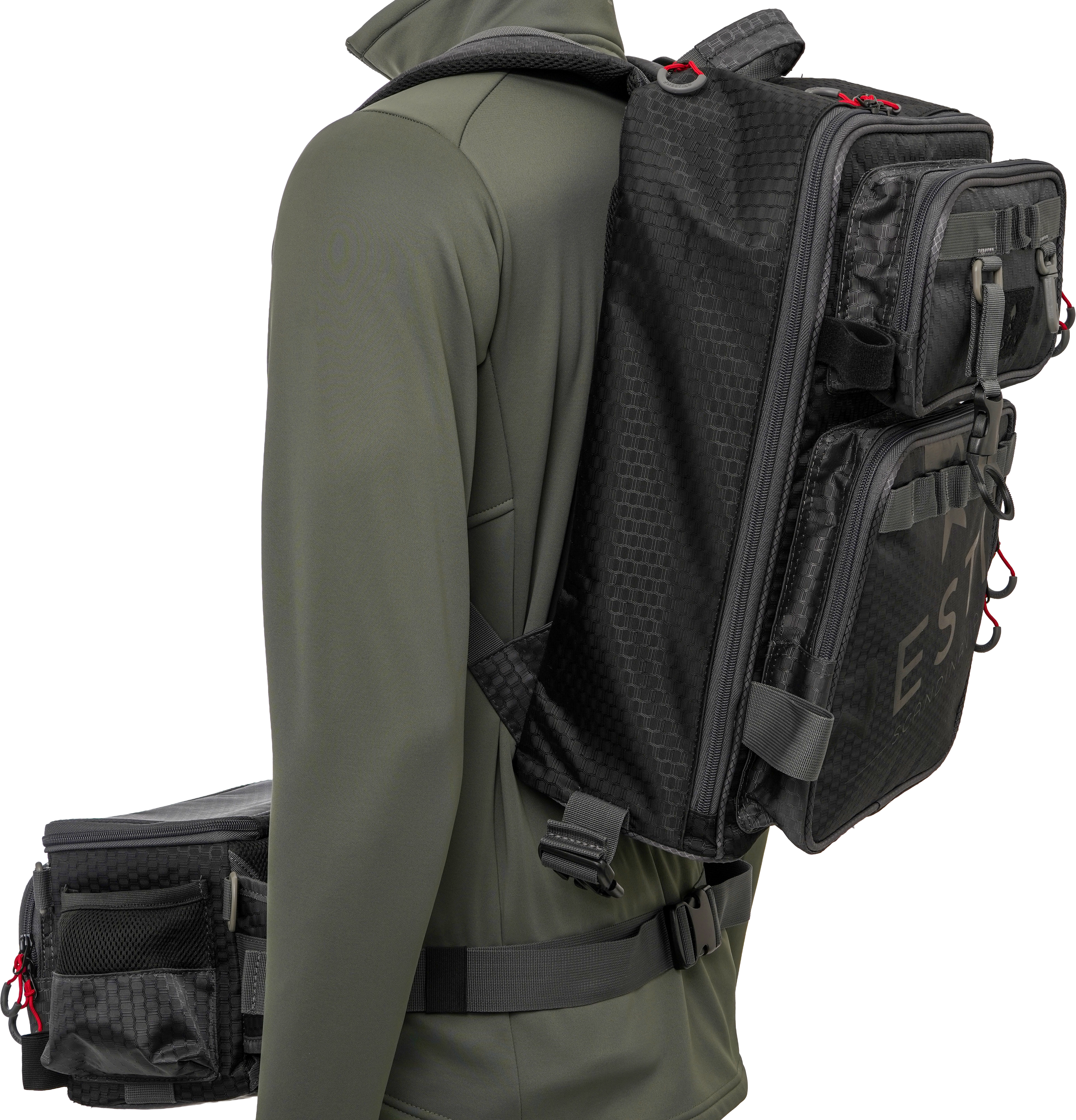Westin W4 3in1 Master Backpack 3 Boxen XL Titanium Black