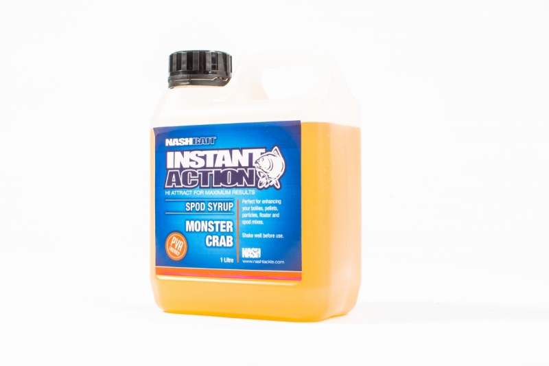 NashBait Instant Action Spod Syrup Monster Crab; 1l