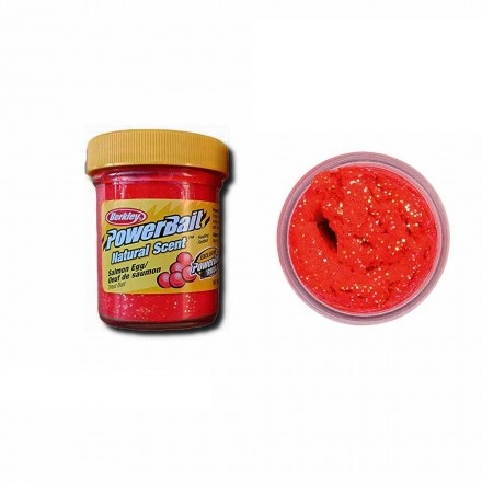 Berkley PowerBait Select Trout; Salmon Red Glitter; 50 gr. Berkley PowerBait Select Trout; Salmon Red Glitter; 50 gr.