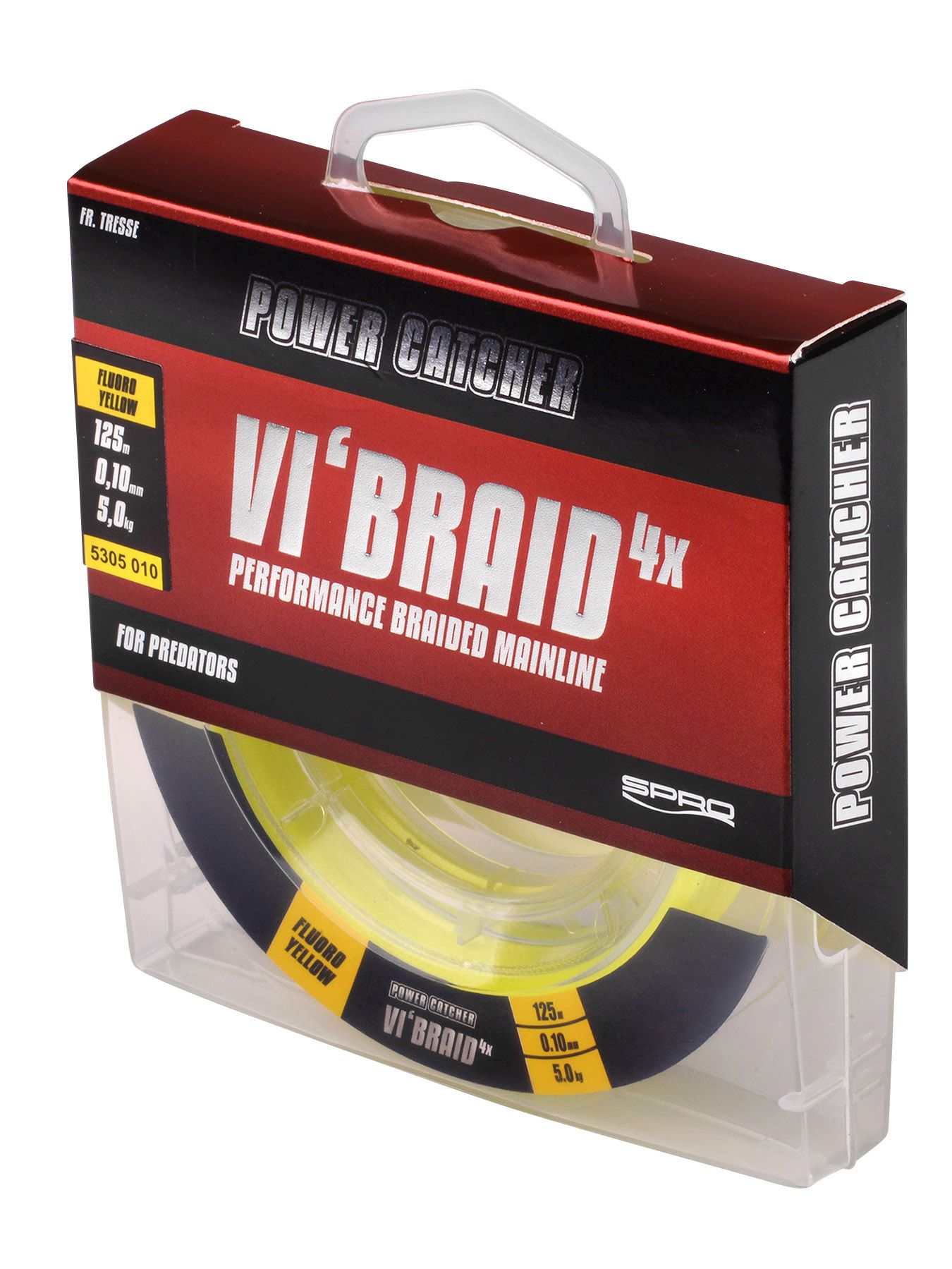 Spro Power Catcher VI`Braid Spro Power Catcher VI`Braid Grau 0,10 mm / 5,0 kg