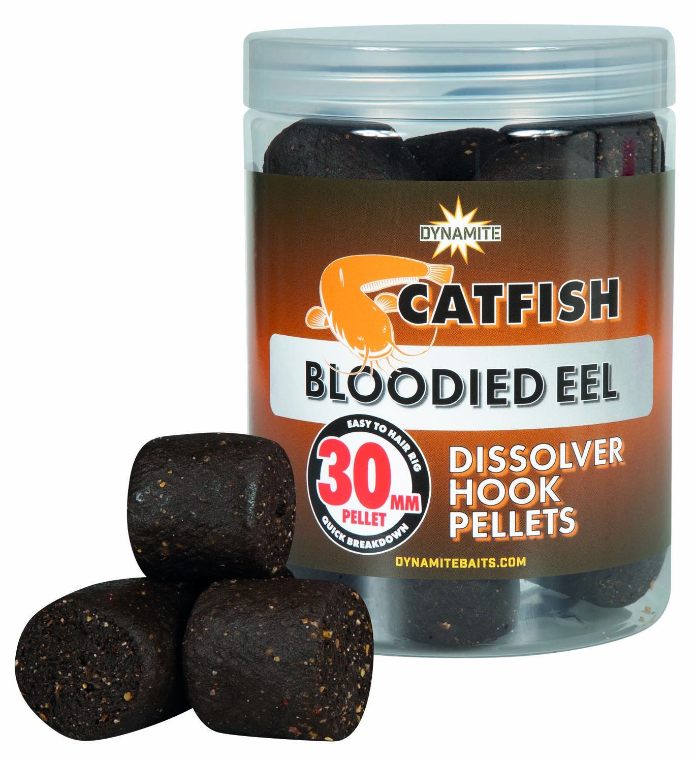 Dynamite Baits Bloodied Eel Dissolver Hook Pellets; 30 Mm; 600 Gr. Dynamite Baits Bloodied Eel Dissolver Hook Pellets; 30 Mm; 600 Gr.