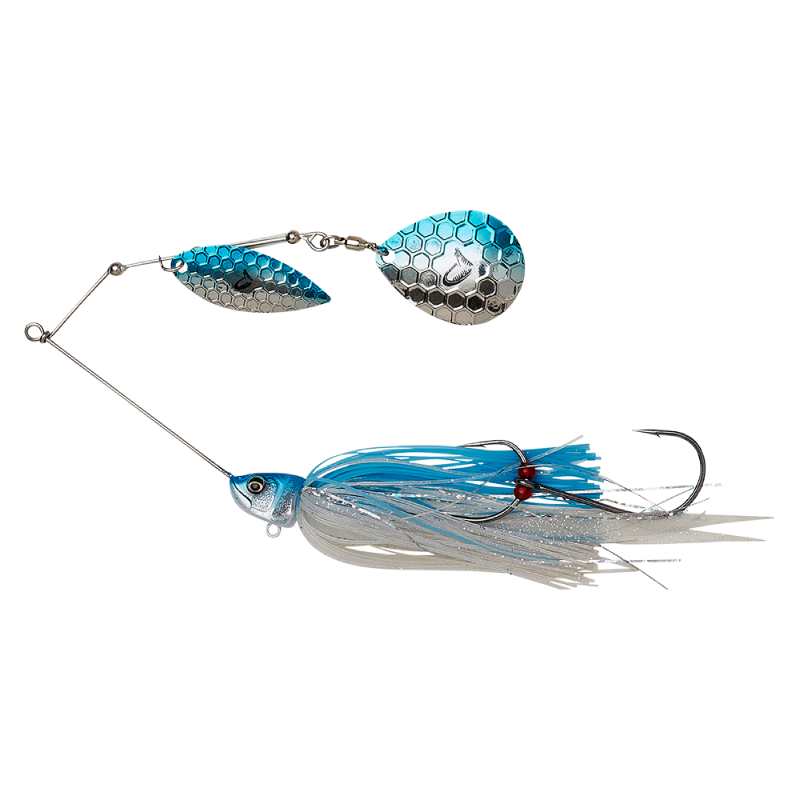 SAVAGE GEAR DA'BUSH SPINNERBAIT 14CM 21G SINKING BLUE SILVER
