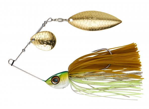 Illex Crusher Jr.; 10 gr.; Chartreuse Pumkin Craw