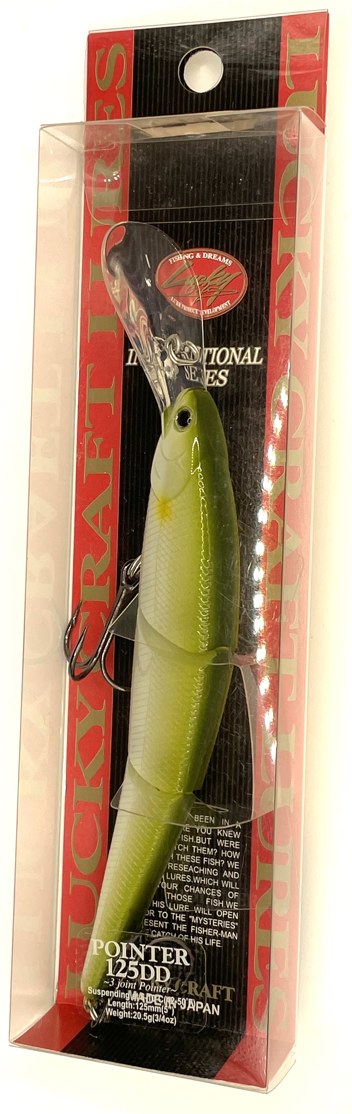 Lucky Craft Pointer 125 DD suspending, 125 mm, 20,5 g, Pearl Ayu
