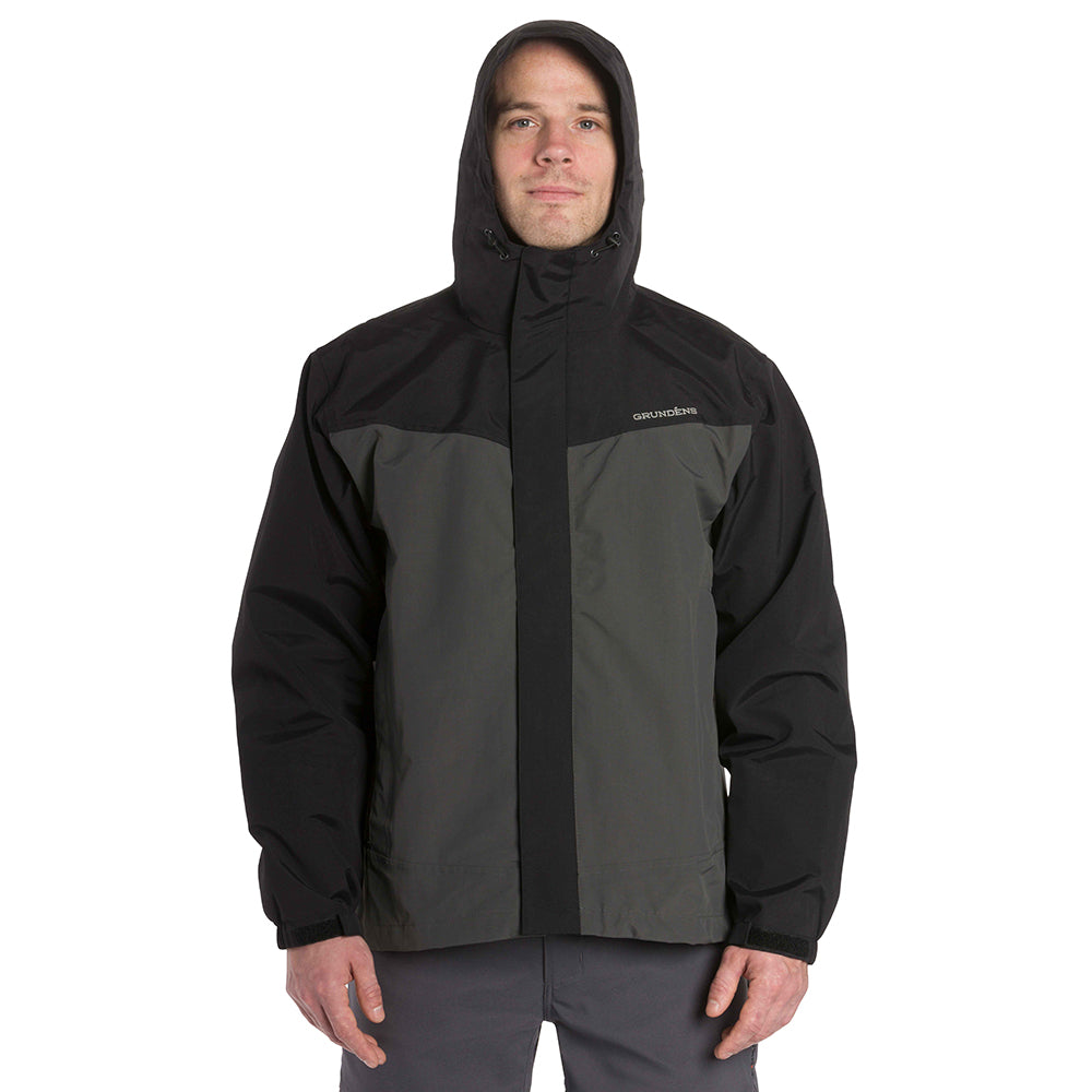 Grundens Full Share Jacket Black / Grey Large