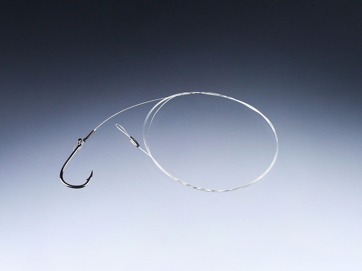 Balzer MK Adventure Matze´s Fluorocarbon Zander Rig mit Einzelhaken # 4/0 0,35 mm 80 cm