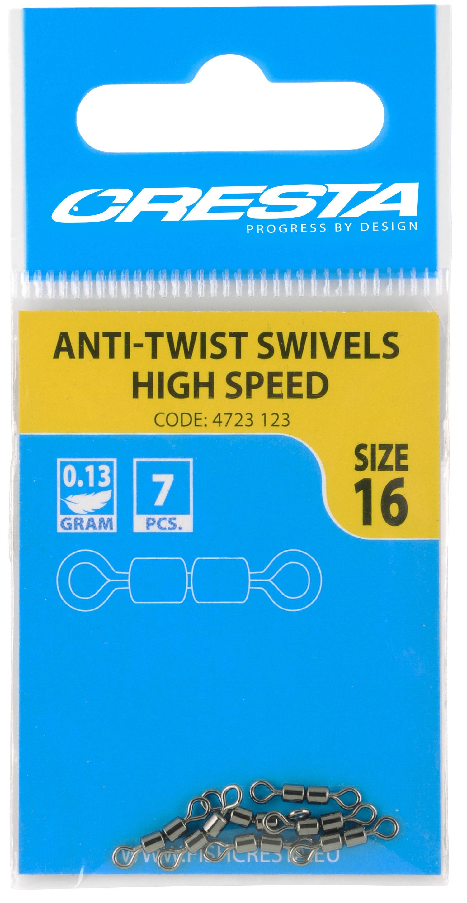 Cresta Anti Twist High Speed Sz. 18 Qty. 7