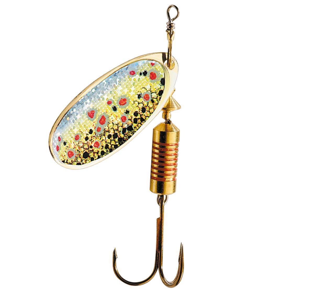 DAM Effzett Nature 3D Spinner; Bachforelle; Gr. 1; 3 gr.