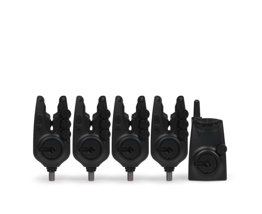 Avid Carp VTX+ Bite Alarm Set 4 + 1