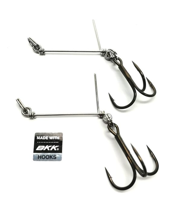 Pikecraft The Flex Stinger Rig - BKK Spear 21-SS 1/0 | Köder-Größen 14-18cm (NEUHEIT 2021)