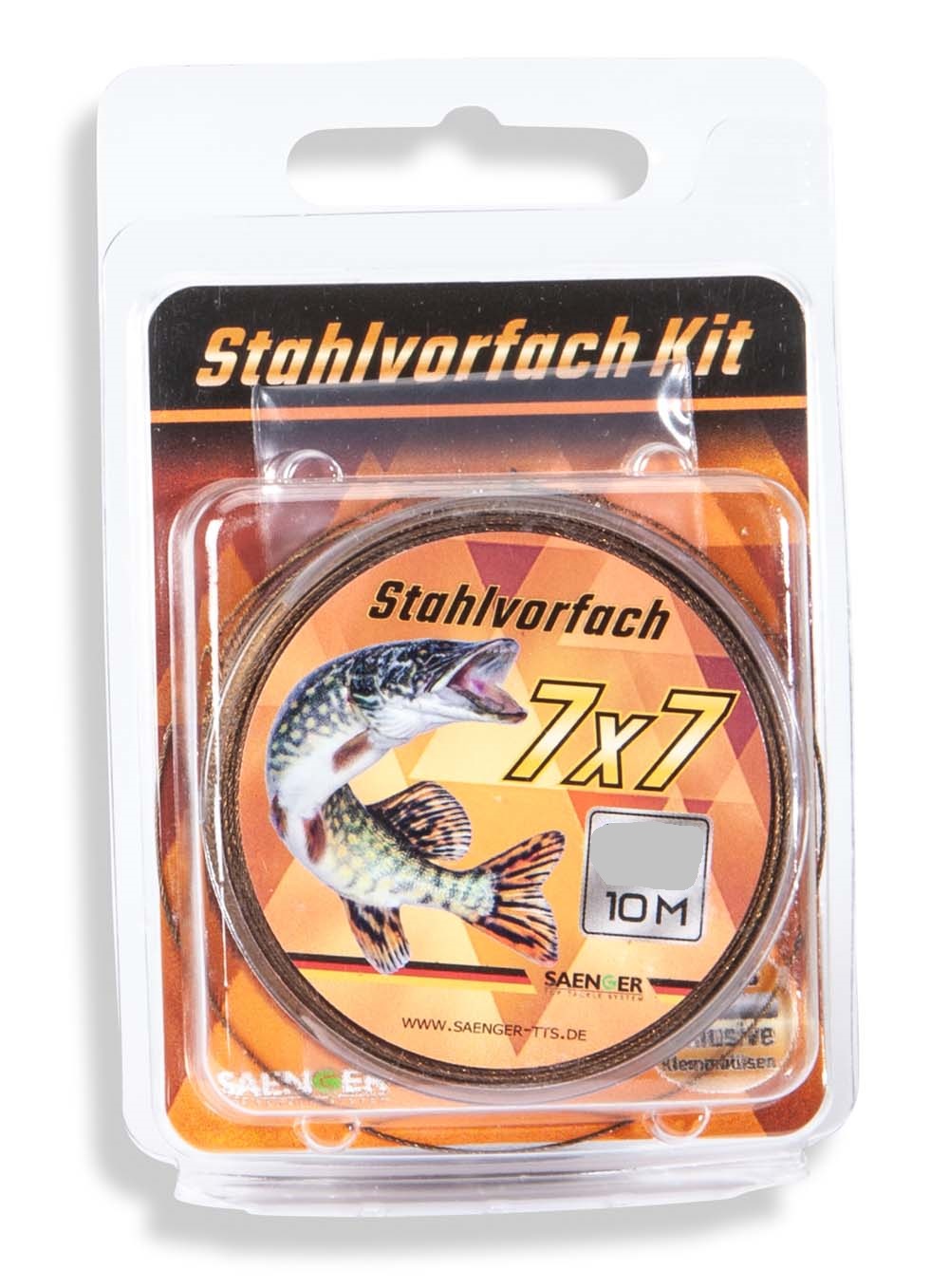 Sänger Stahlvorfach Kit 7 x 7; L: 10 m.; 12 Kg.