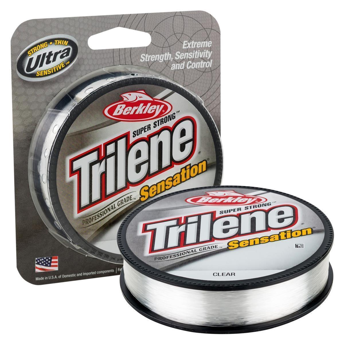 Berkley Trilene Sensation (clear); 300m; 0,26 mm; 5,9 Kg.