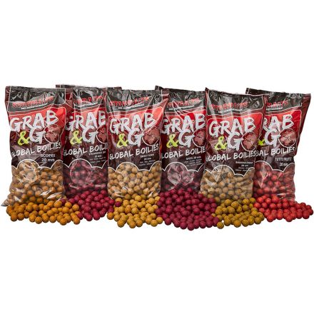 Starbaits Grab & Go Boilies; 20 mm; Mega Fish; 1 Kg