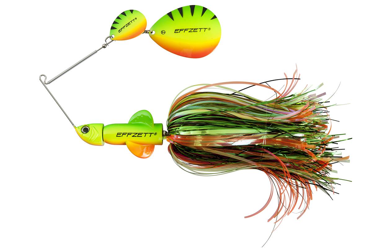 DAM EFFZETT® PIKE RATTLIN’ SPINNERBAIT; 17 cm; 43 gr; Firetiger