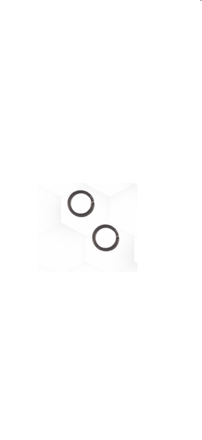 BKK Split Ring-43 SS #5 / Qty. 18