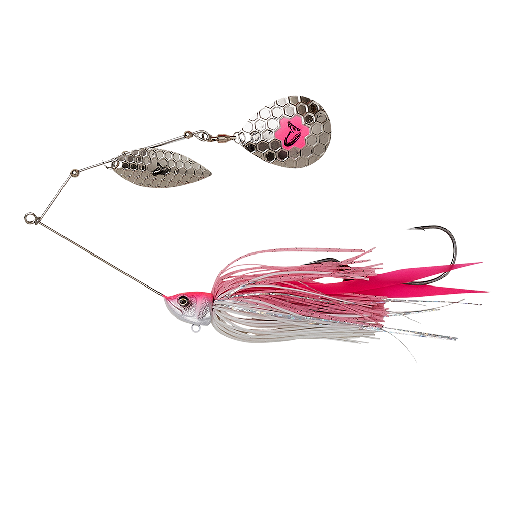 SAVAGE GEAR DA'BUSH SPINNERBAIT 16CM 32G SINKING PINK SILVER