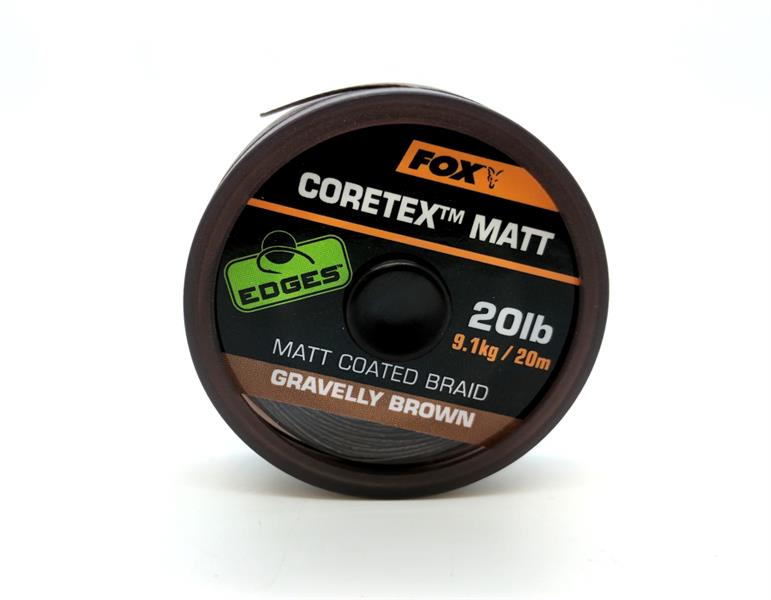 Fox Coretex Matt (Gravelly Brown); 20m; 9,1kg
