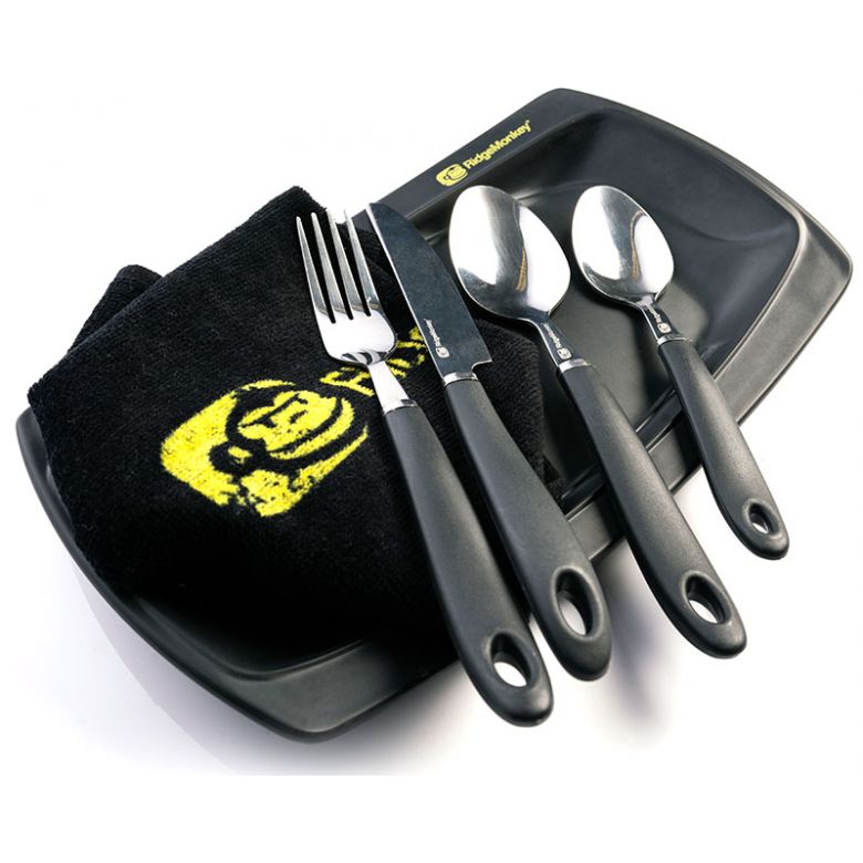 RidgeMonkey SQ DLX Long Plate Set