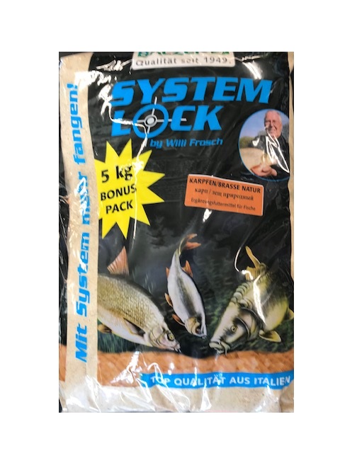 Balzer System Lock Futter; Karpfen / Brasse Rot; 3 Kilo