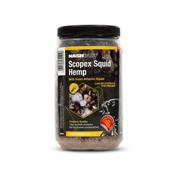 Nash Scopex Squid Hemp 500ml