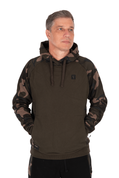 Fox Khaki / Camo Pullover Premium 310 Hoodie Large