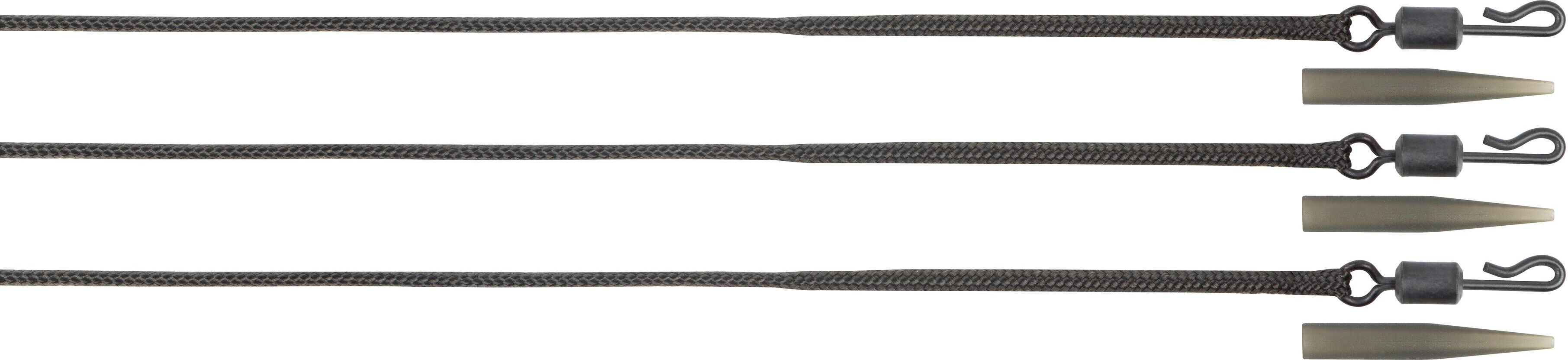 Fox Edges Naturals 50lb Leadcore Lead Clip Leaders 3pcs