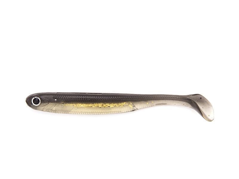 Nories Spoon Tail Live Roll; Gold Shad; 4.5"; Qty. 5