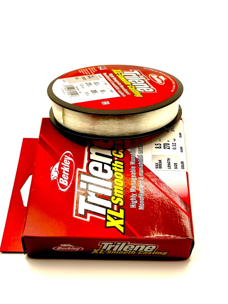 Berkley Trilene XL 270m / 245m Smooth Casting Clear Monofilament Fishing  Line