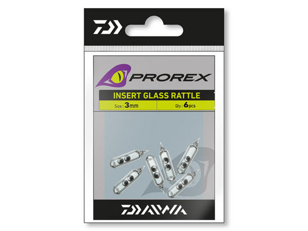 Daiwa Prorex Insert Glass Rattle 7 mm; 5 pcs