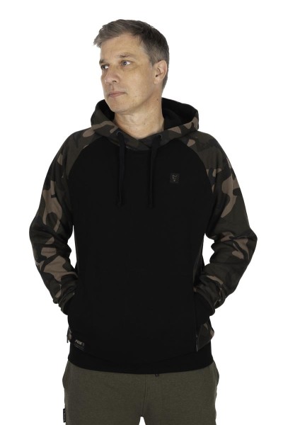 Fox Black / Camo Pullover Premium 310 Hoodie 3X-Large