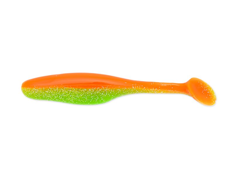 Saltwater Assassin Camo Sea Shad; 5"; 4 Stück; Cantaloupe