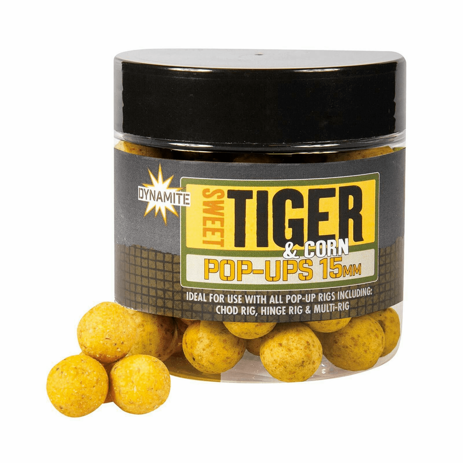 Dynamite Baits Sweet Tiger & Corn  Popups; 15 Mm