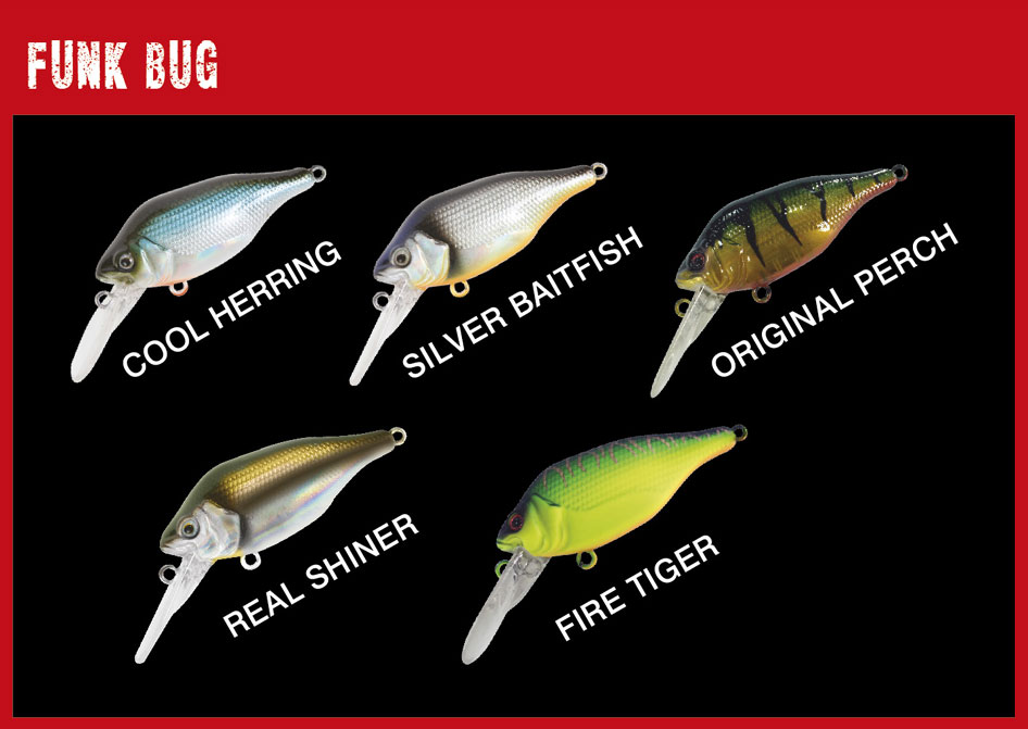 Fox Rage Funk Bug 50 mm DR Silver Baitfish