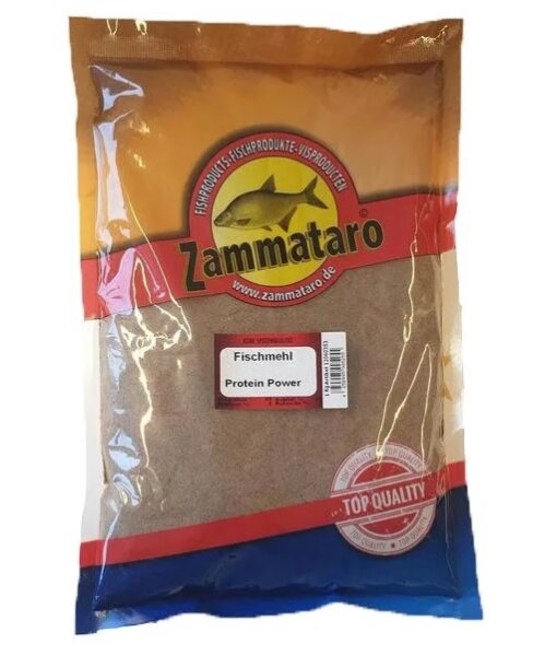 Zammataro Fischmehl; Protein Power; 1 Kg. Zammataro Fischmehl; Protein Power; 1 Kg.