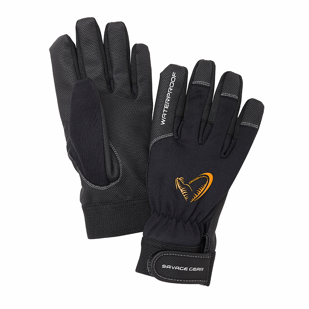 Savage Gear All Weather Glove; Black; Gr. XL