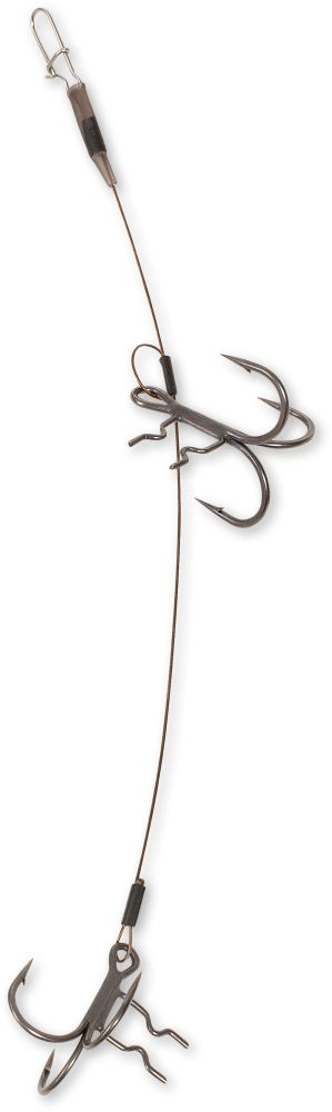 QUANTUM Q-STINGER; CAMO STEEL 28 Kg; Sz. 2 x 1/0; L: 17 cm; 1 STÜCK