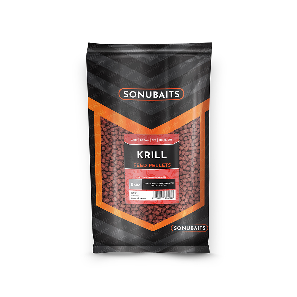 Sonubaits Krill Feed Pellet- 8mm (With Holes)