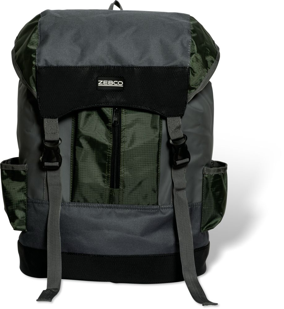 Zebco Tackle Rucksack Grün / Grau 65 x 40 x 25 cm