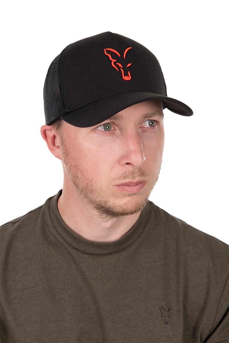 Fox Collection Trucker Cap Black / Orange