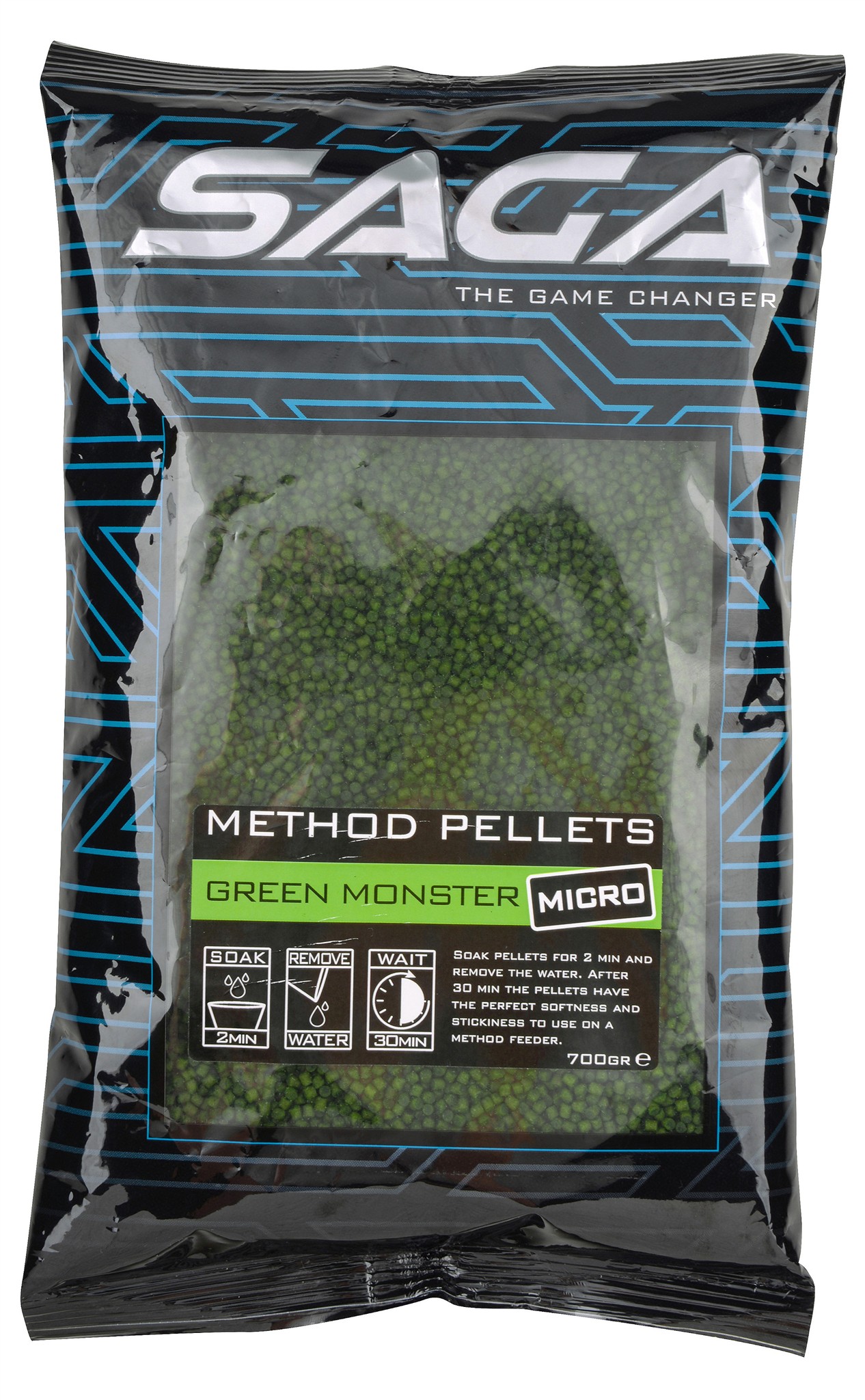 Saga Method Pellets Micro; Green Monster; 700 gr. Saga Method Pellets Micro; Green Monster; 700 gr.