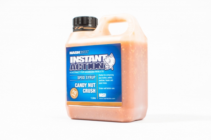 NashBait Instant Action Spod Syrup Candy Nut Crush; 1l