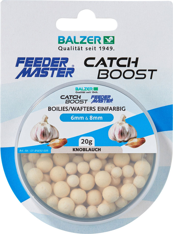 Balzer Catch Boost Method Feeder Boilies (Wafter), einfarbig