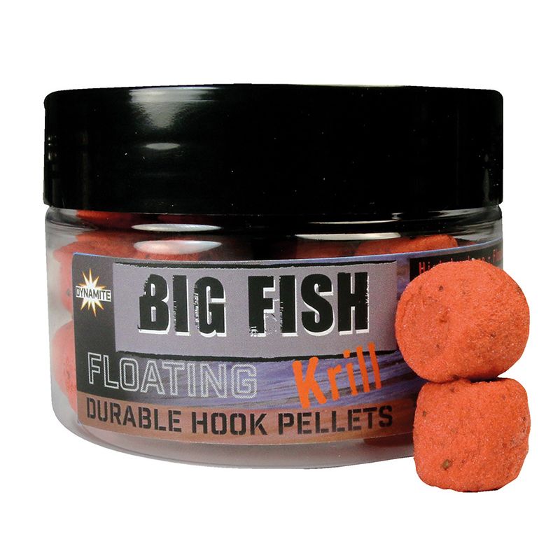 Dynamite Baits Floating Durable Hookers Big Fish; Krill