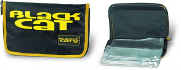 Black Cat Rig Wallet; 19 x 30 cm