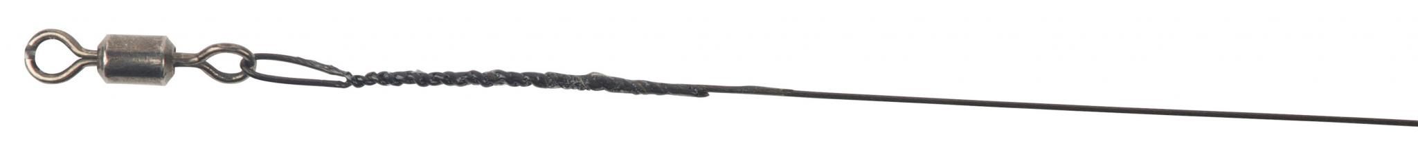 VMC Blackflex C708 Wirbel & Karabiner 12 kg / 0,55 mm / 27 cm